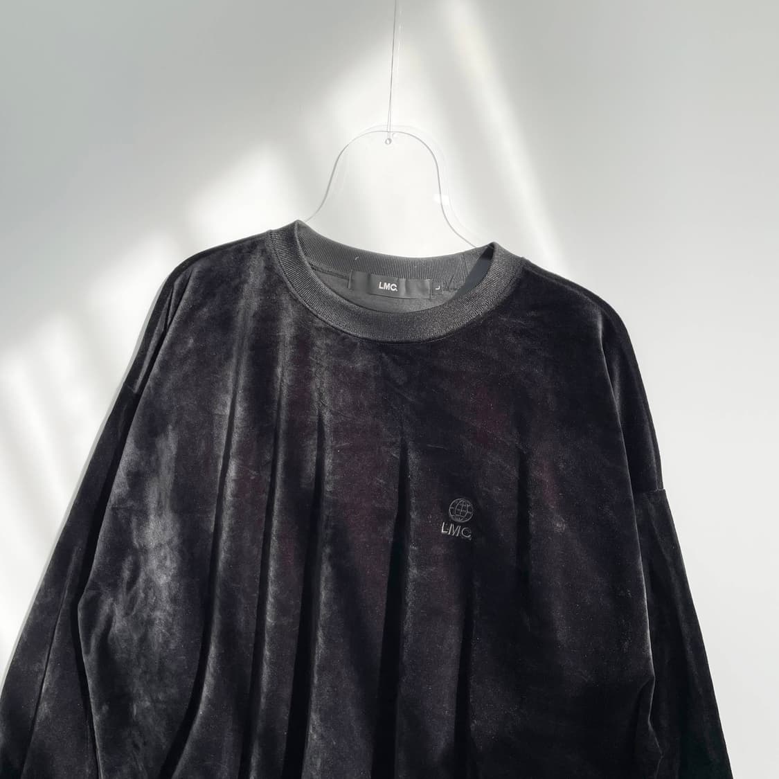 C1 LMC 엘엠씨 벨루어 오버사이즈 스웨트셔츠 L사이즈 상품이미지2