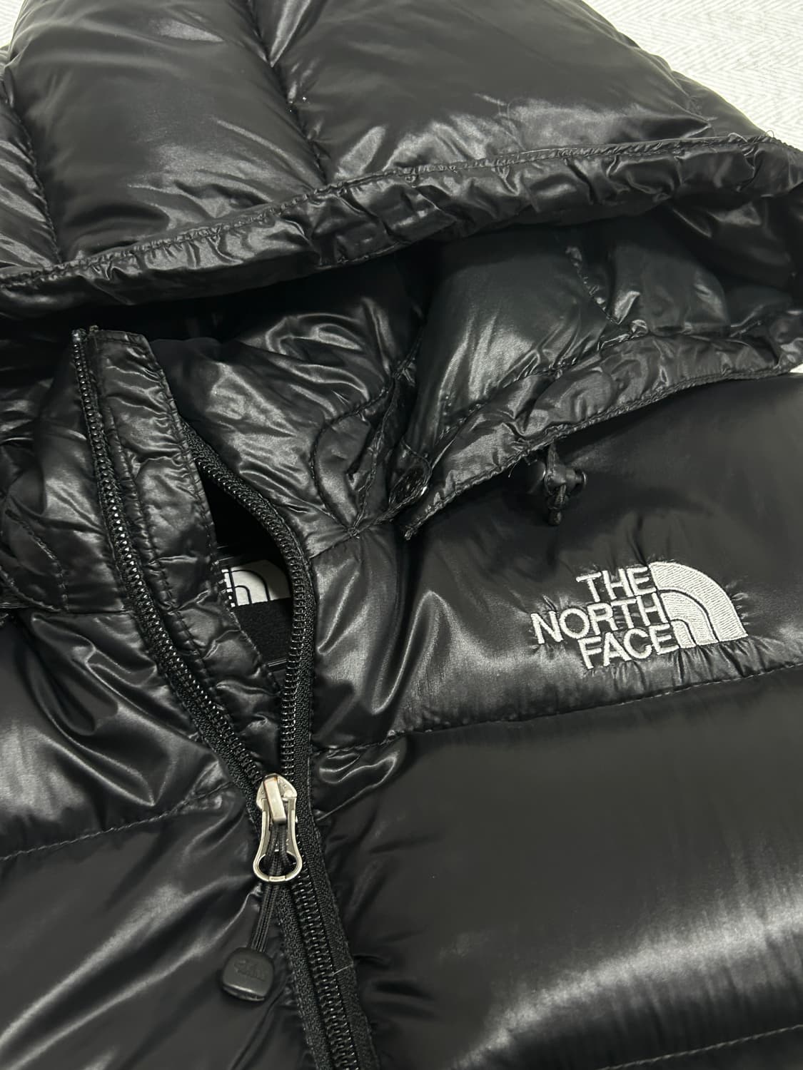 노스페이스 700 구스다운 패딩 여성 90 블랙 상품이미지7