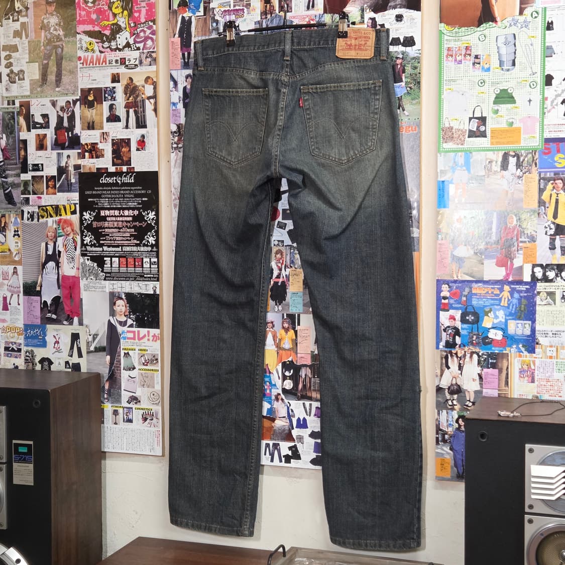 리바이스 514 스트레이트 워싱 데님 팬츠 상품이미지2