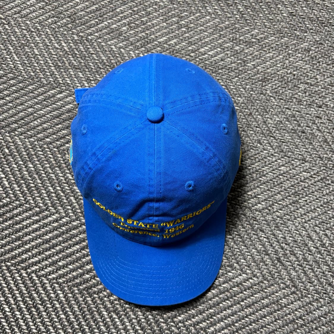 newera 골든스테이트 워리어스 파란색 볼캡(OS) 상품이미지2