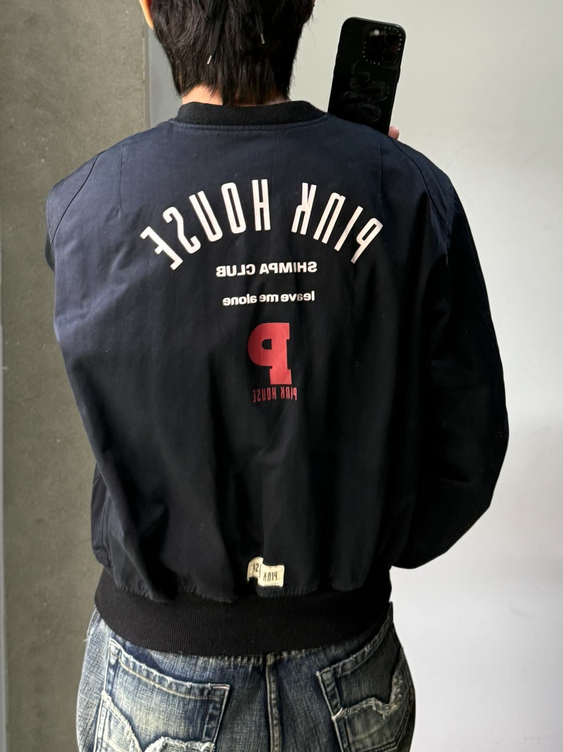 핑크하우스 90‘s 봄버 자켓 상품이미지2