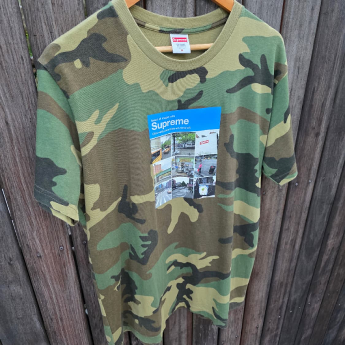 Supreme Verify woodland camo T 상품이미지5