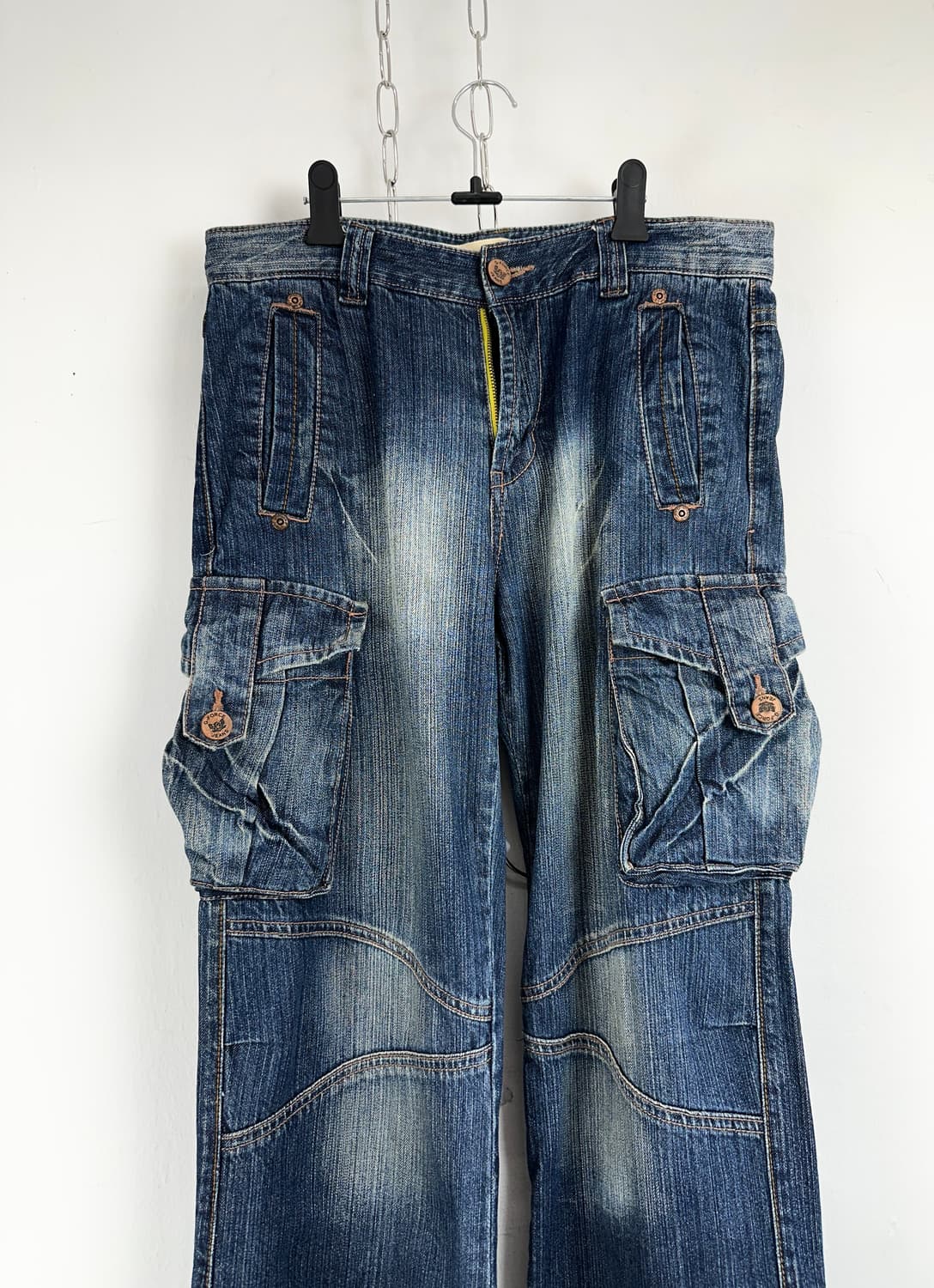 Utility Cargo Flare Denim Jeans 상품이미지5