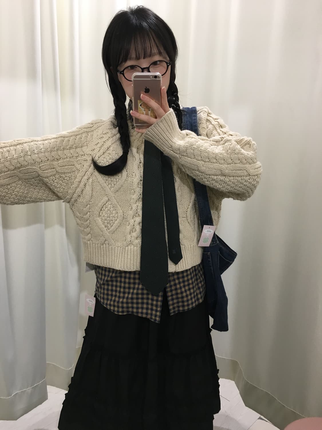 데일리 도톰 꽈배기 가디건 상품이미지3