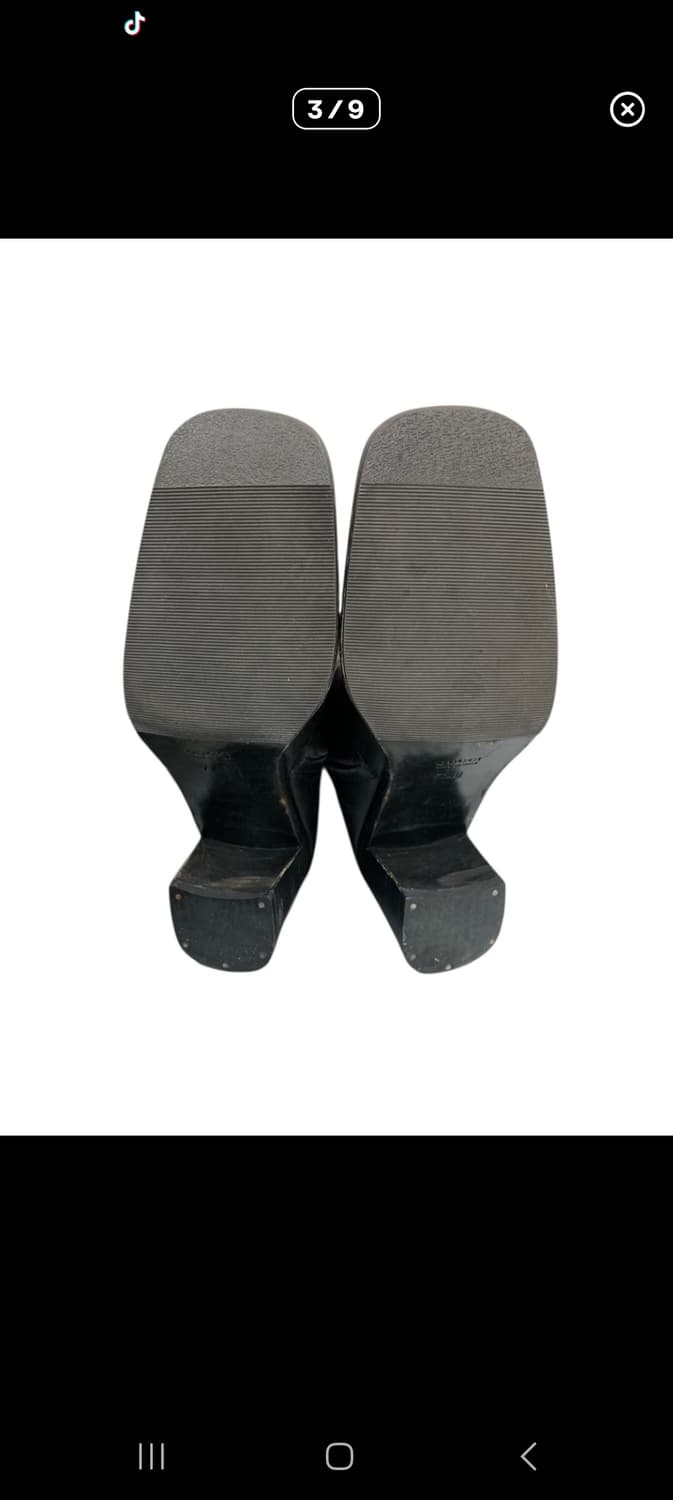 Gucci 앵클 레더 부츠 블랙 7.5(255) (gr-3506) 상품이미지3