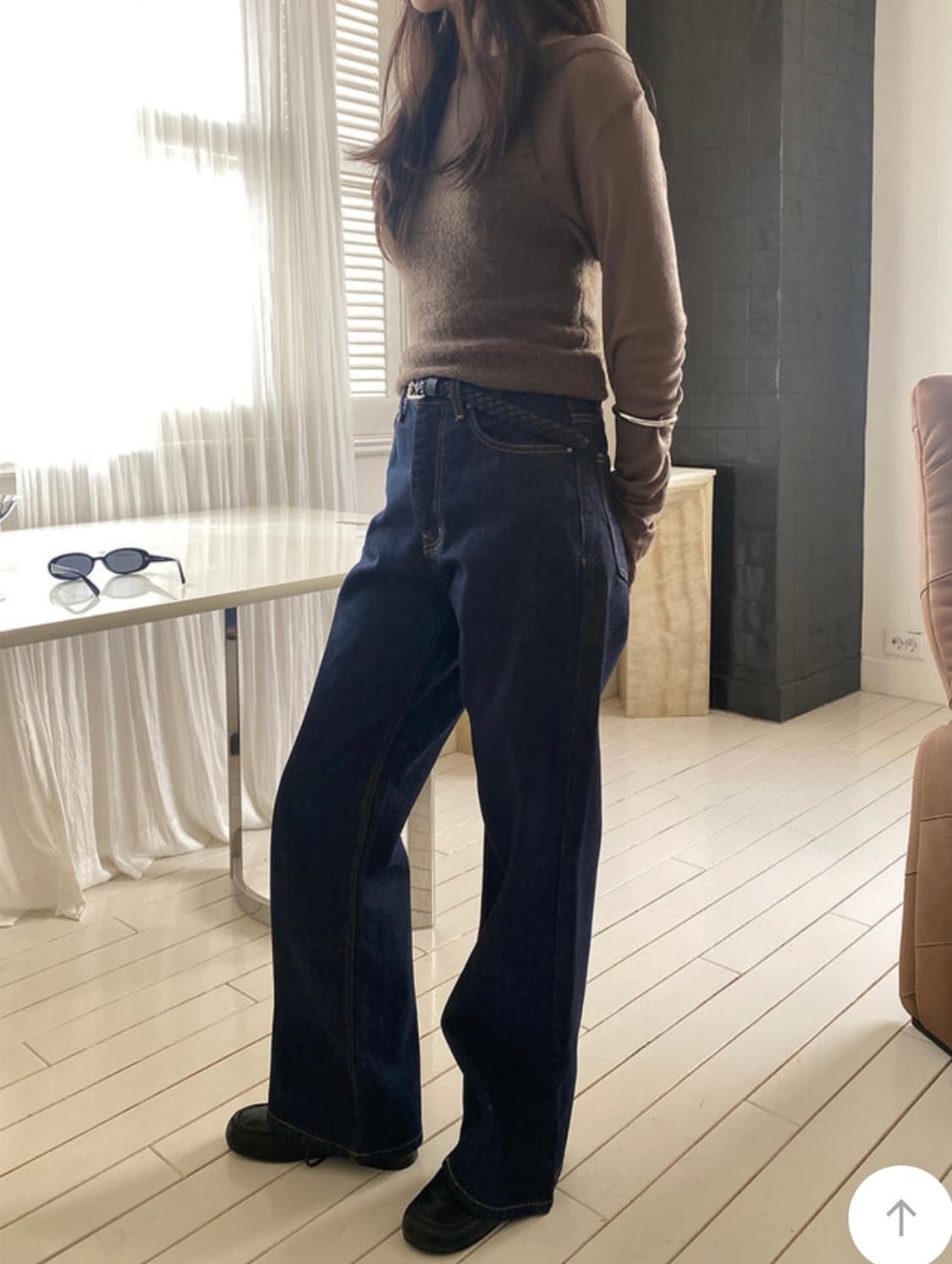 킨다베이지 보첼리 홀터넥 알파카 뷔스티에 상품이미지5