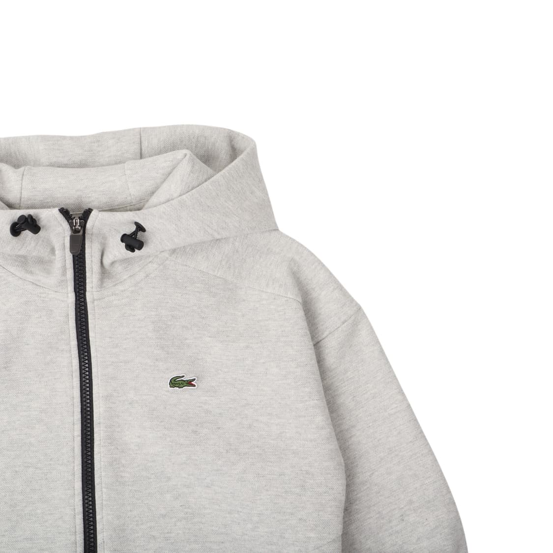 라코스테 스포츠 우먼스 그레이 후드집업 상품이미지3