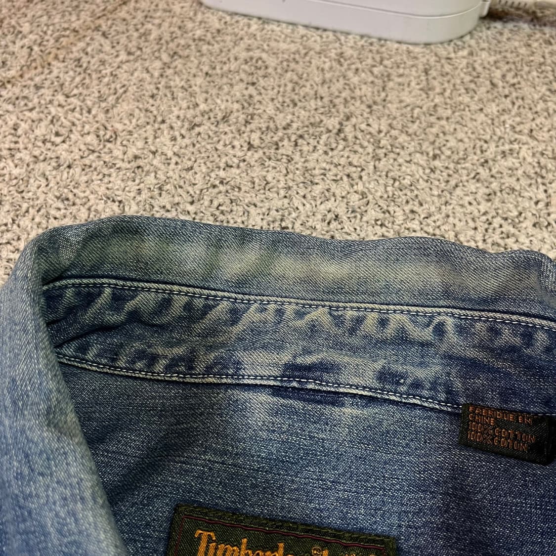 팀버랜드 오버 데님 셔츠 상품이미지6