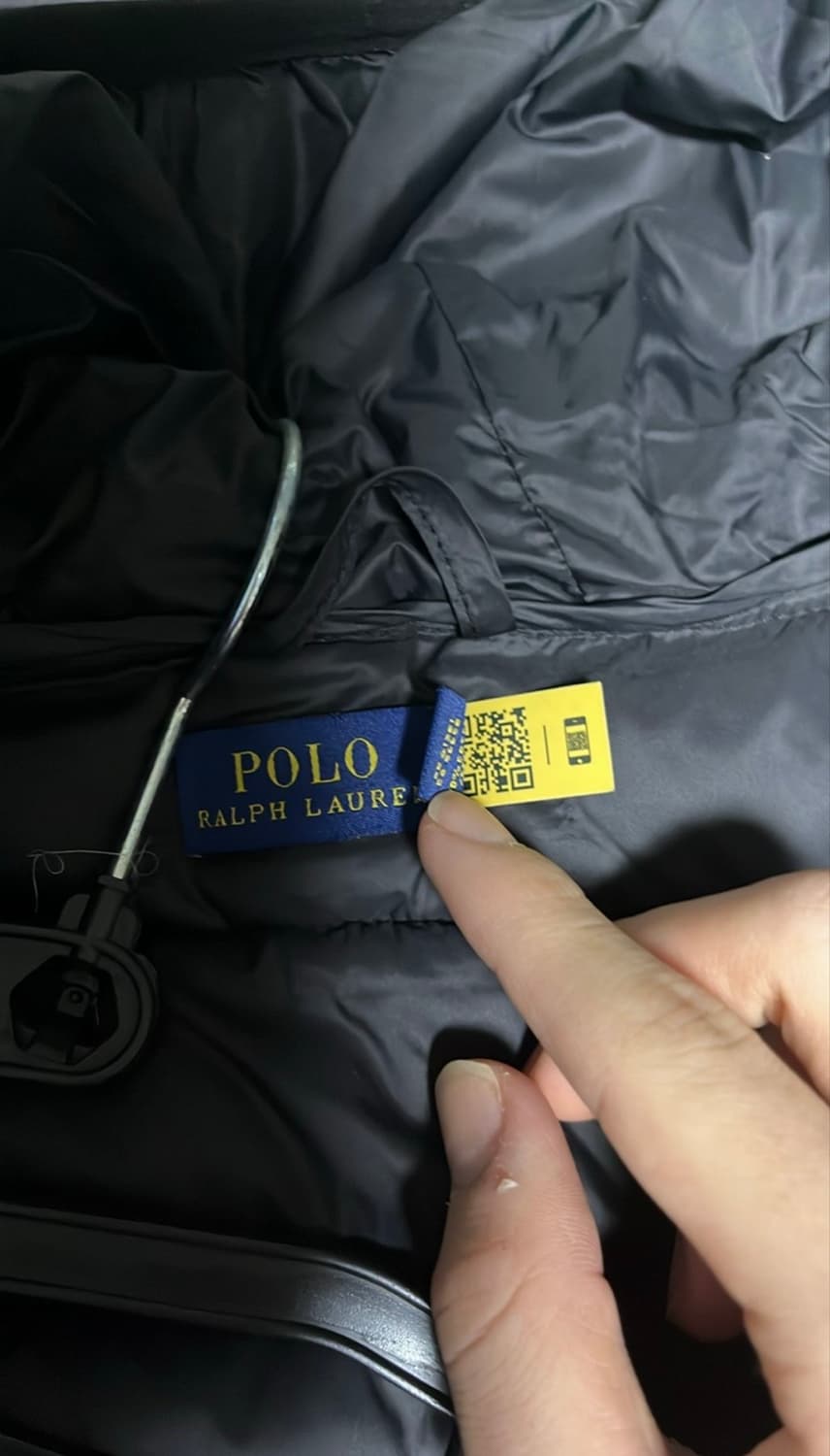 폴로 경량패딩 사이즈 교환 상품이미지3