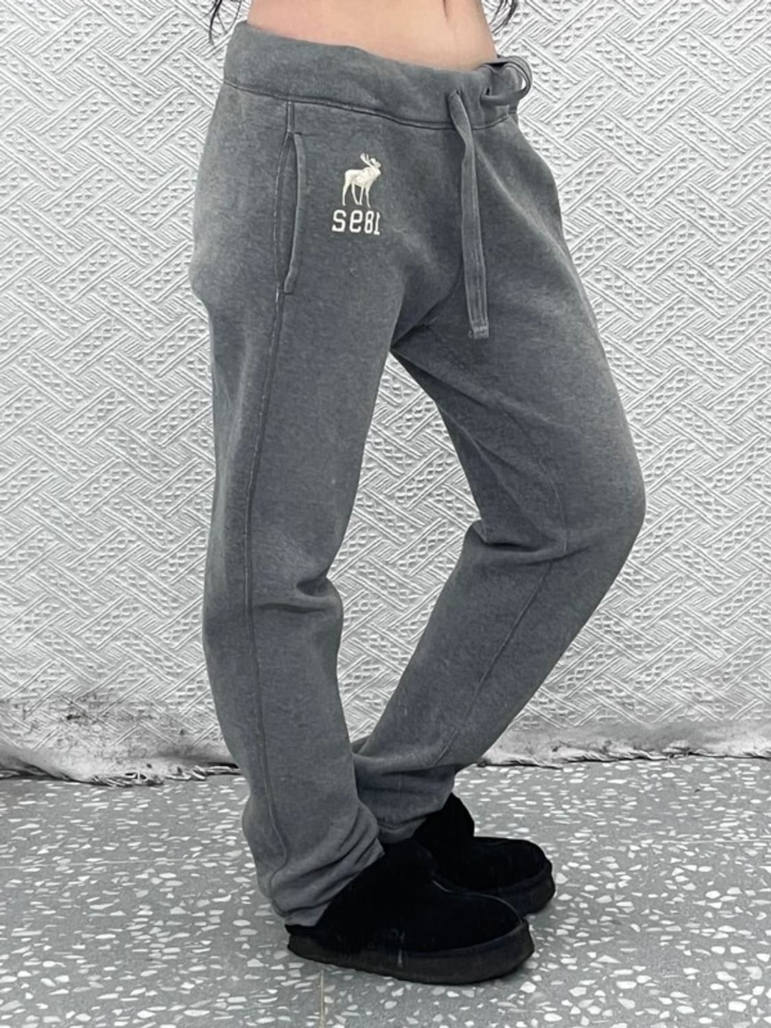 아베크롬비 레트로 Y2K 00's 트레이닝 스웻팬츠 S C09252 상품이미지1