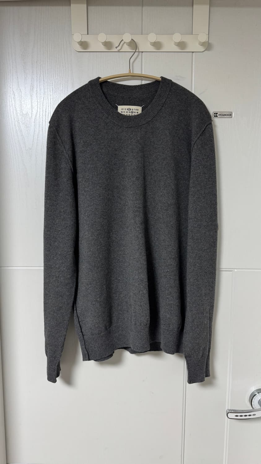 마르지엘라 스티치 니트 회색 상품이미지1