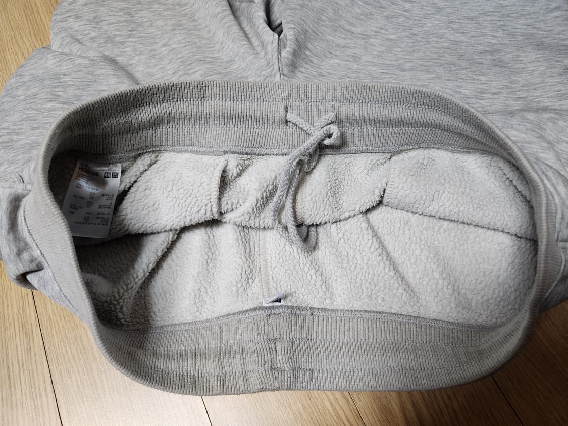 유니클로 히트텍 보아 조거팬츠, 기모 스웨트 팬츠 상품이미지4