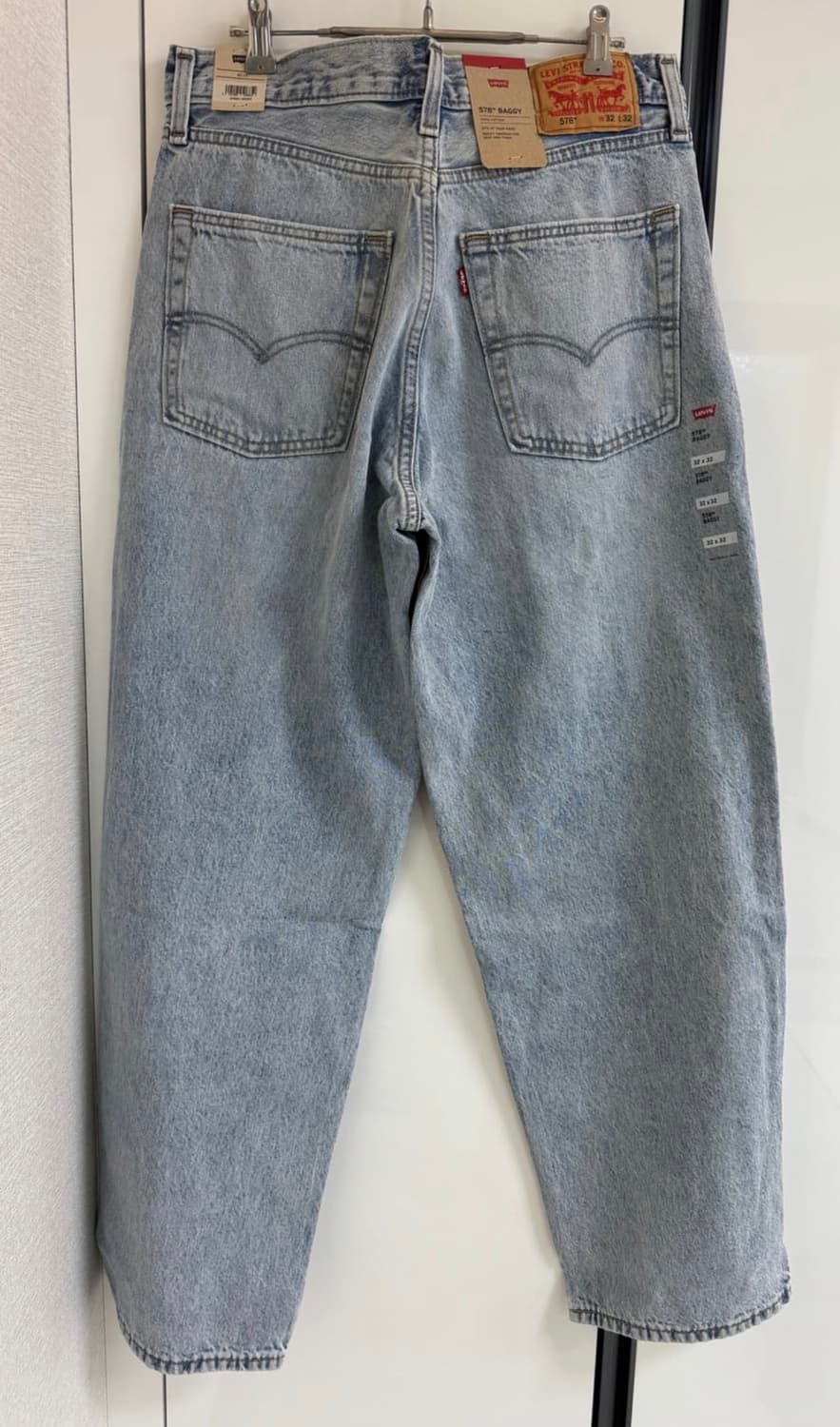 리바이스 578 Baggy 연청 32 상품이미지4