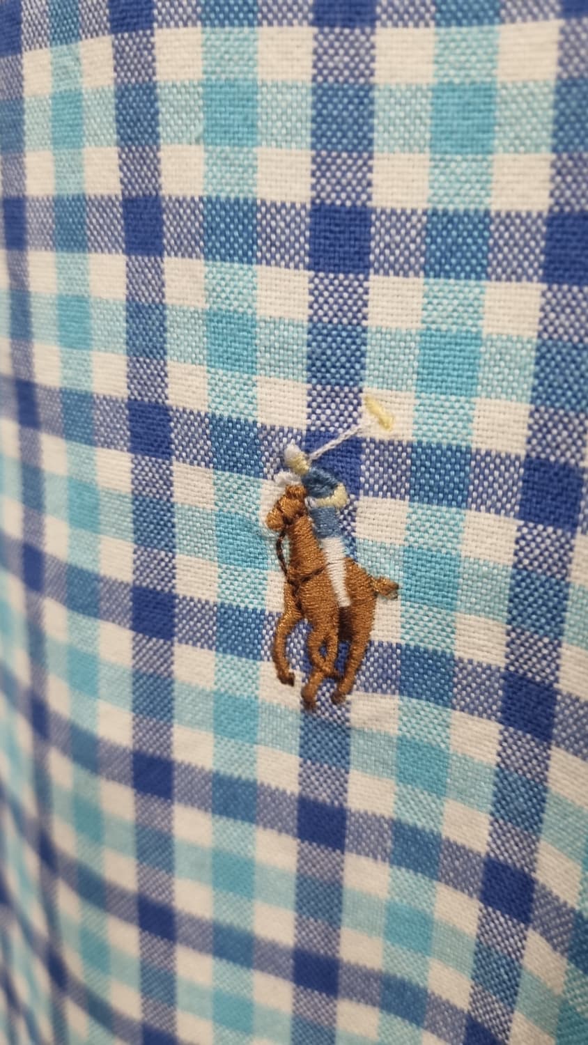 Polo Ralph Lauren 클래식핏 반팔체크셔츠 국내사이즈110이상 상품이미지2