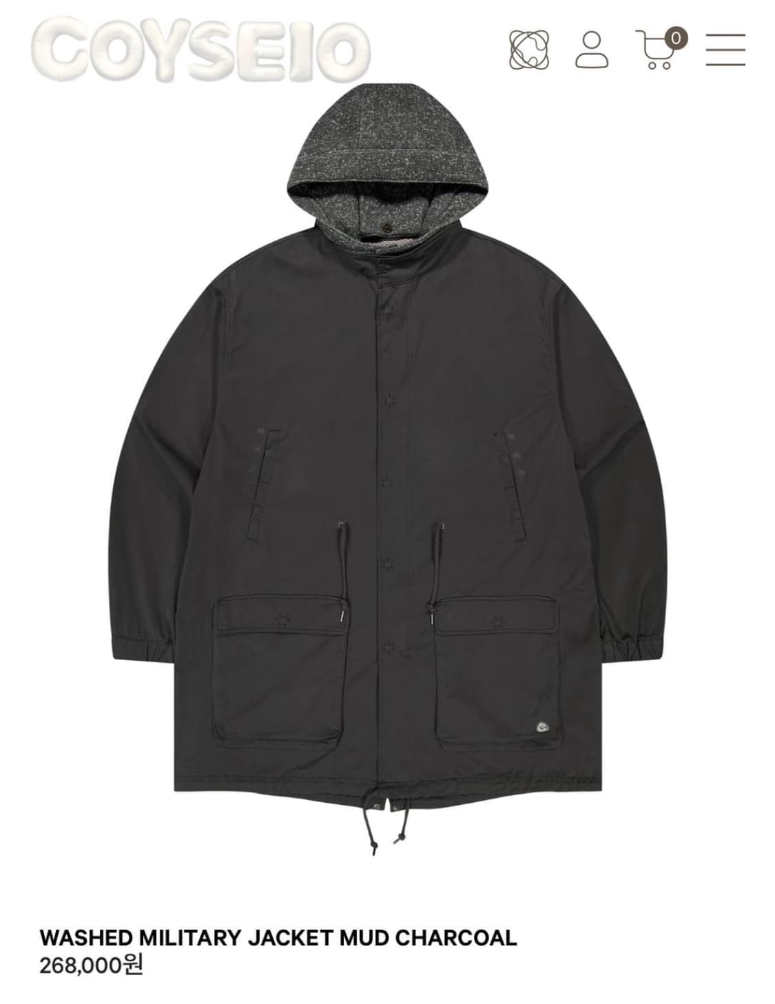 코이세이오 야상 상품이미지1