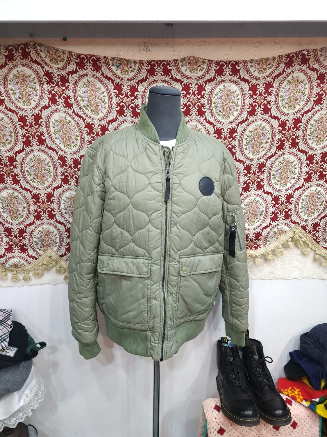 컨버스 패드 봄버  ma1 항공점퍼 상품이미지1