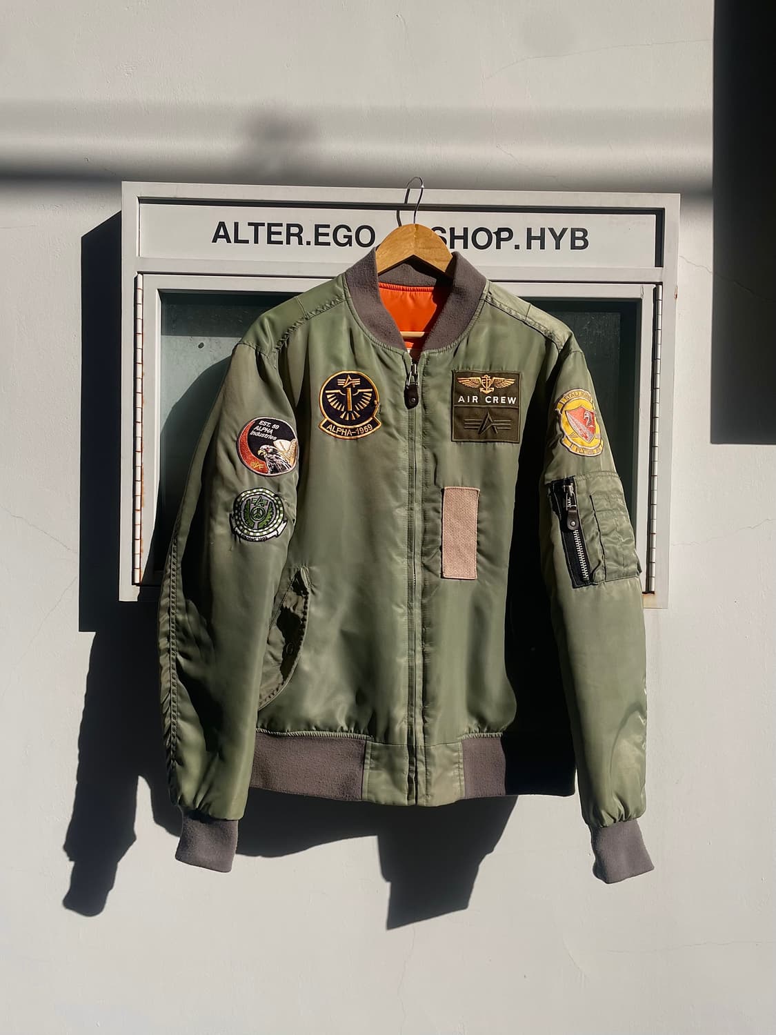 Alpha Industries MA-1 Patch Jacket 상품이미지1