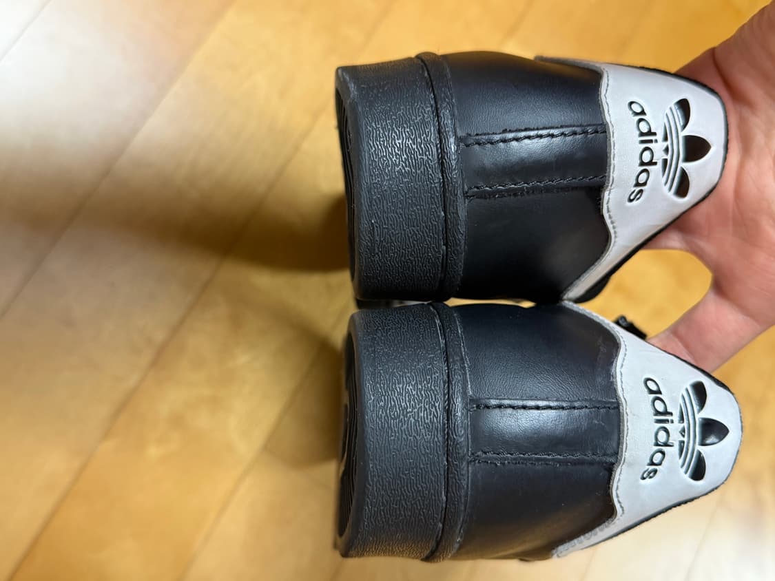 아디다스 슈퍼스타 코어 블랙 화이트 260 상품이미지6