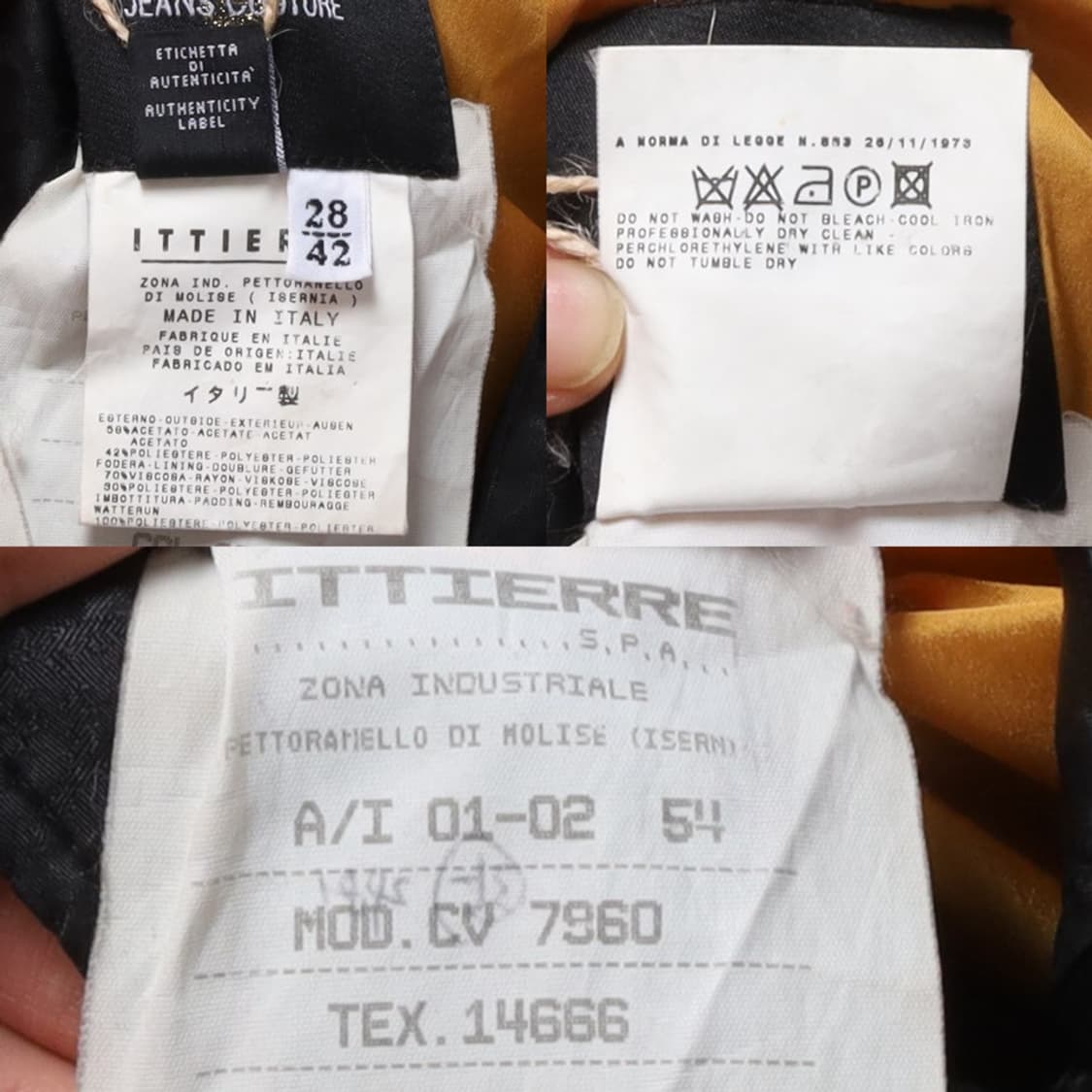 베르사체 Versace Polyester Blended Coat 상품이미지10