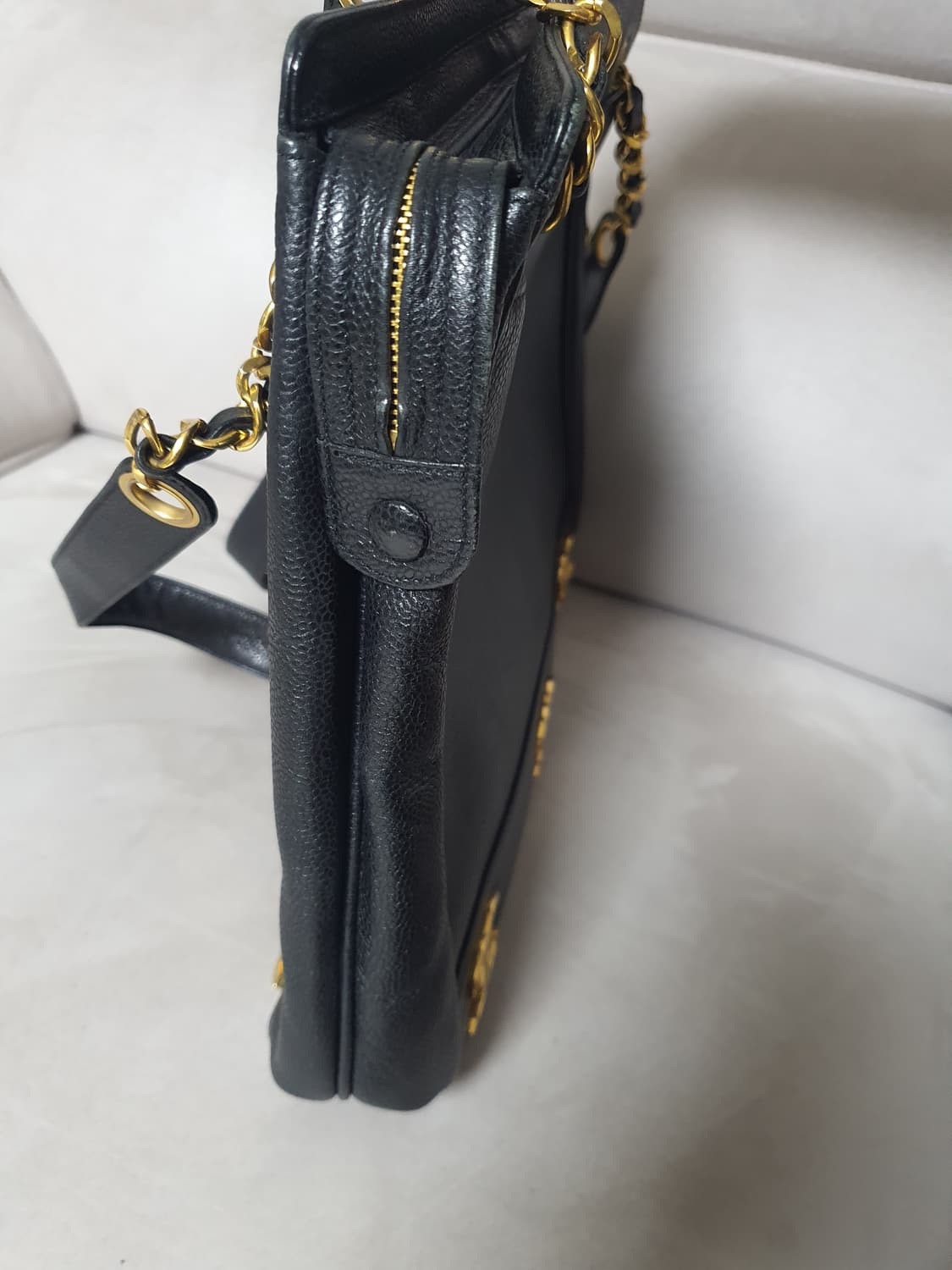 샤넬 트리플 CC 캐비어 숄더백 상품이미지3