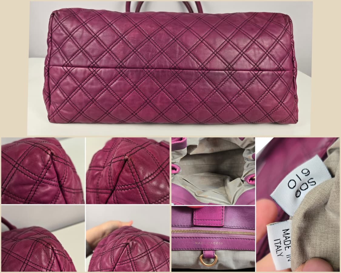 마크제이콥스 브루나 퀼팅 레더 램스킨 숄더백 가방 정품 Bruna bag 상품이미지10