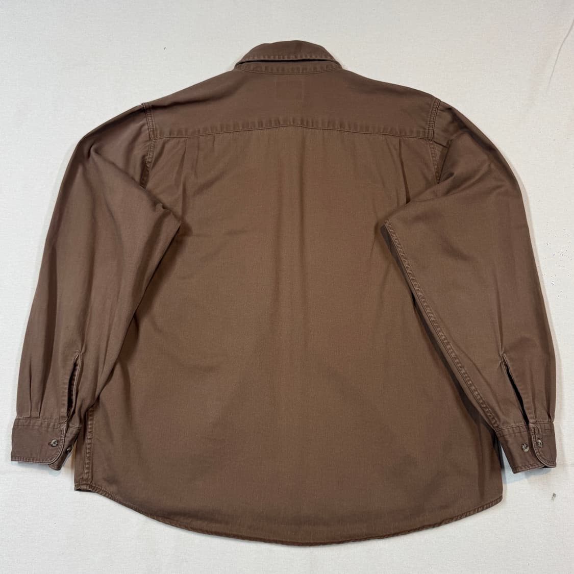 XL) Wrangler 랭글러 투포켓 워크웨어 코튼 셔츠 브라운 상품이미지5
