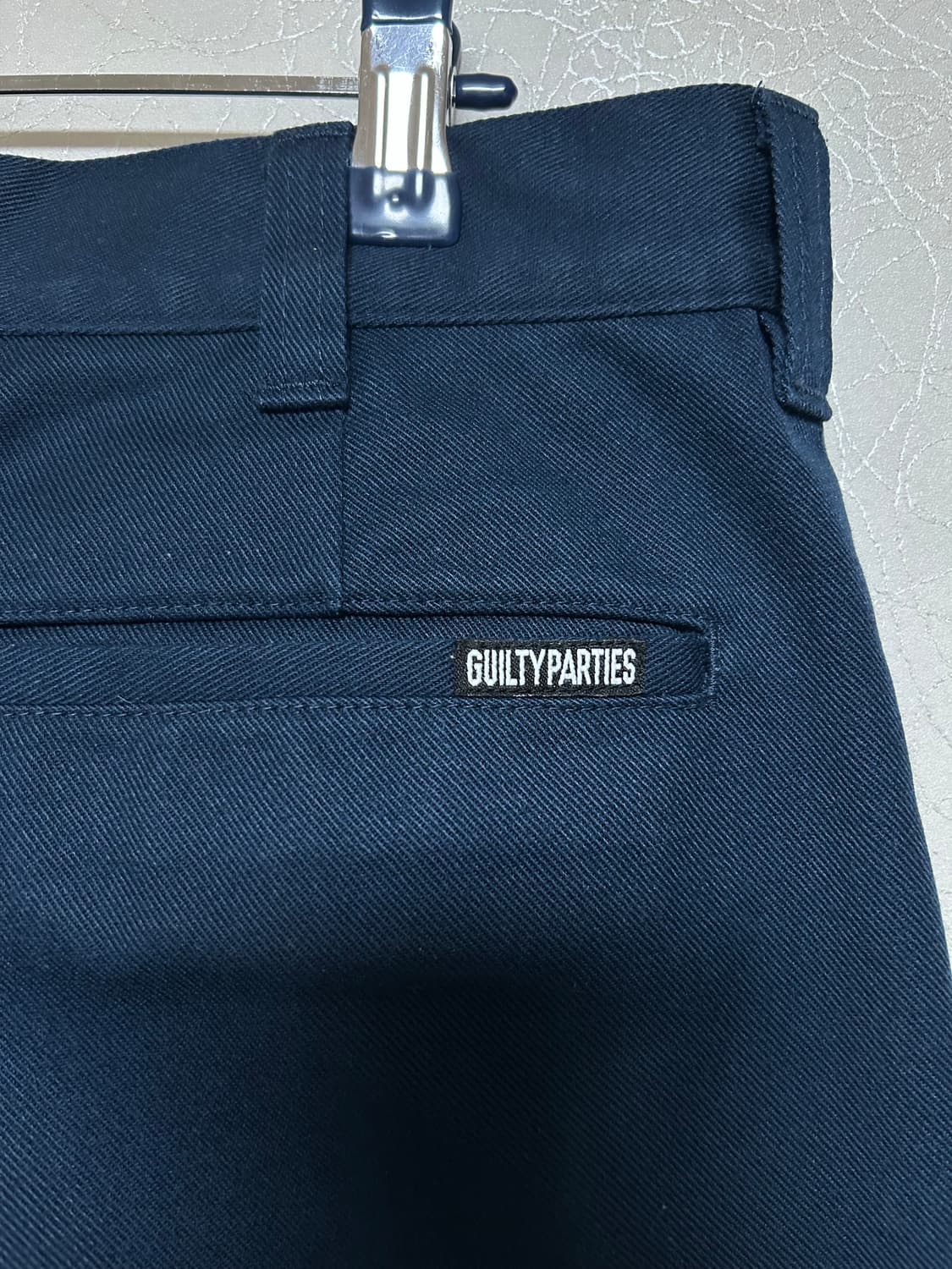 [S] 와코마리아 블랭크라인 치노 잭 블루 상품이미지3