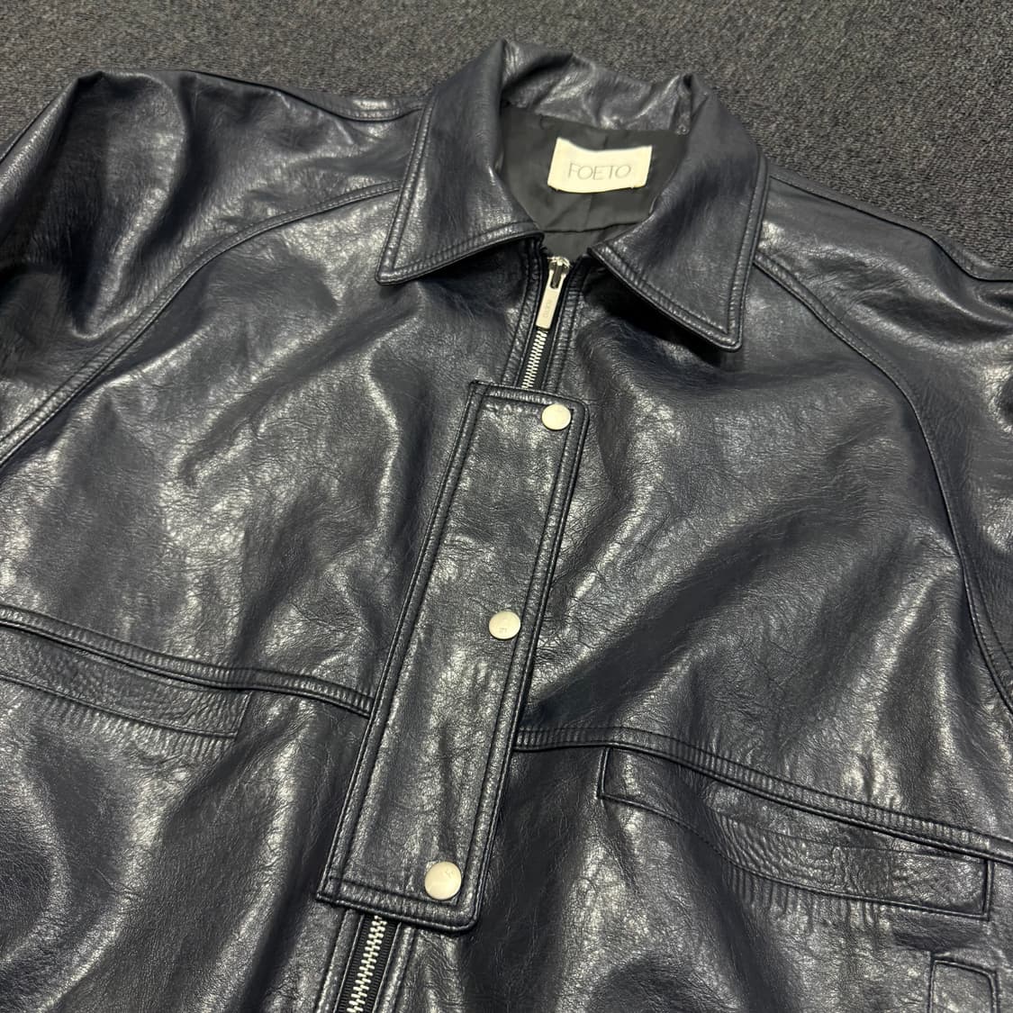 FOETO 포에토 레더자켓 상품이미지5