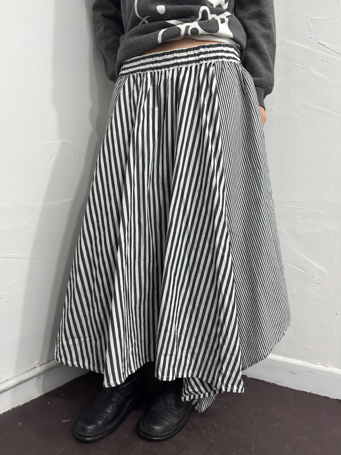 stripe design skirt 상품이미지4