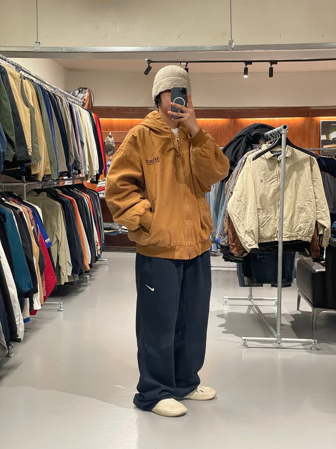 빈티지 엑티브 후드 자켓   상품이미지4