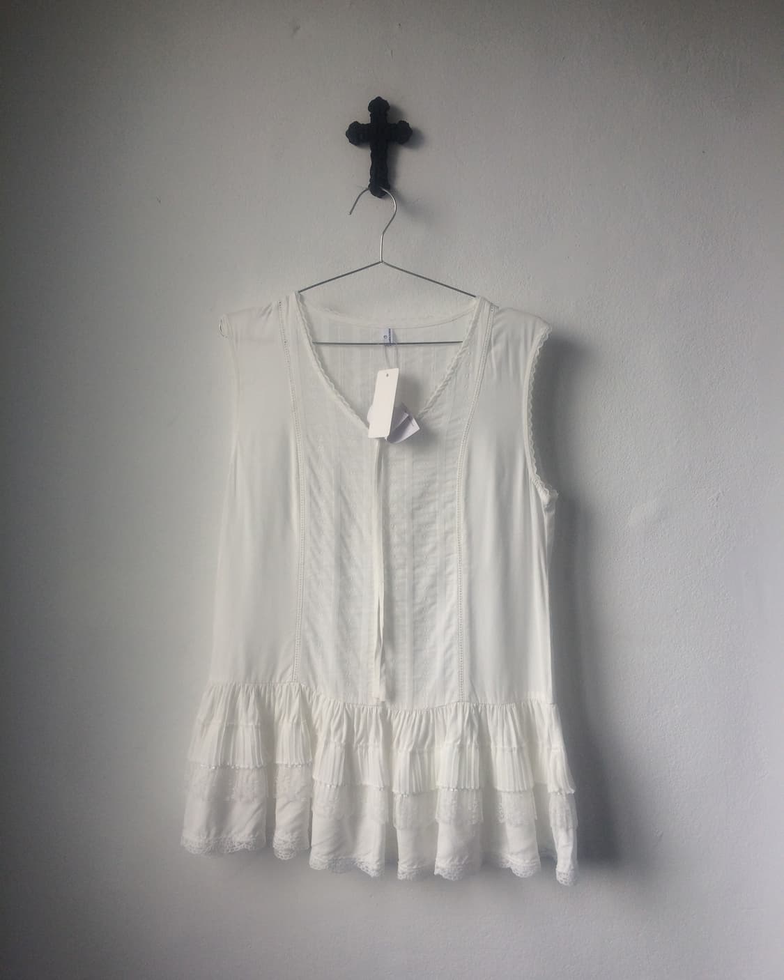 frill lace layer sleeveless 상품이미지2