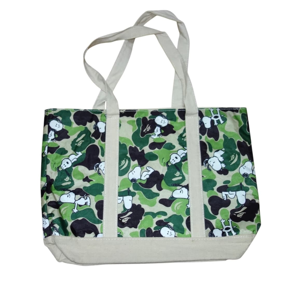 베이프X스누피 리버시블 토트백 상품이미지3