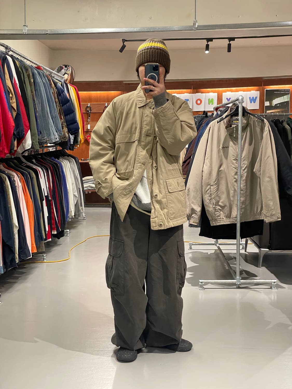 빈티지 코튼 필드 자켓   상품이미지2