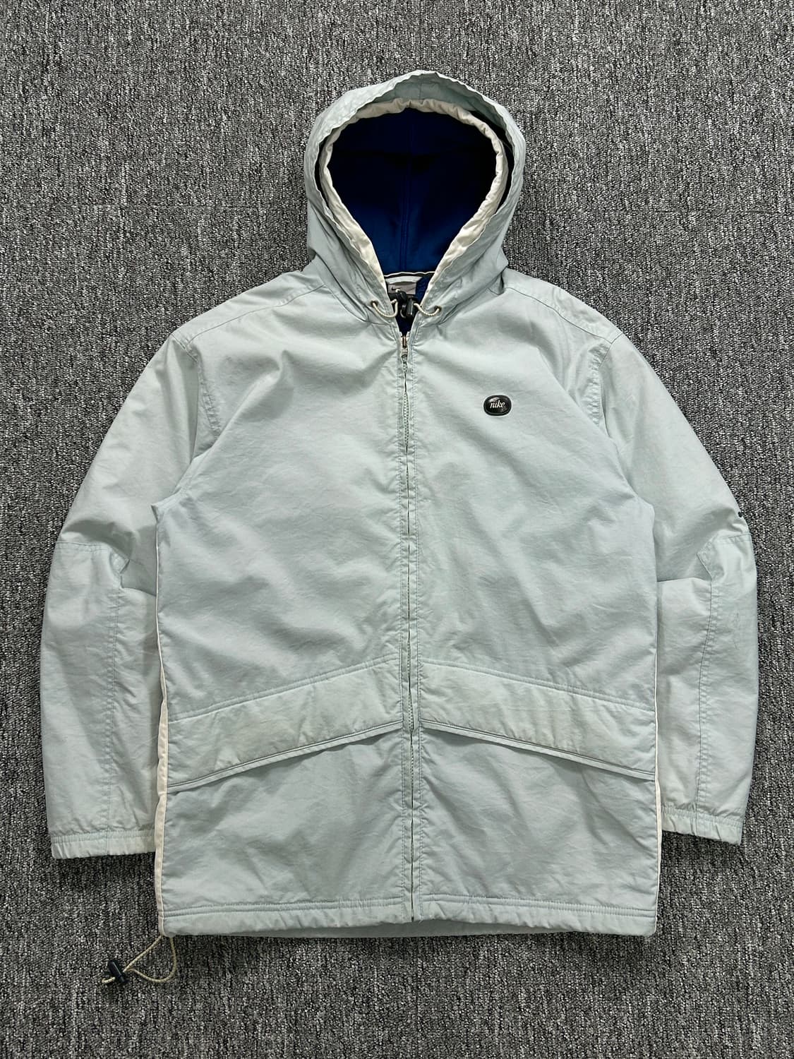 나이키 올드스쿨 스카이블루 후드 자켓 S 상품이미지3