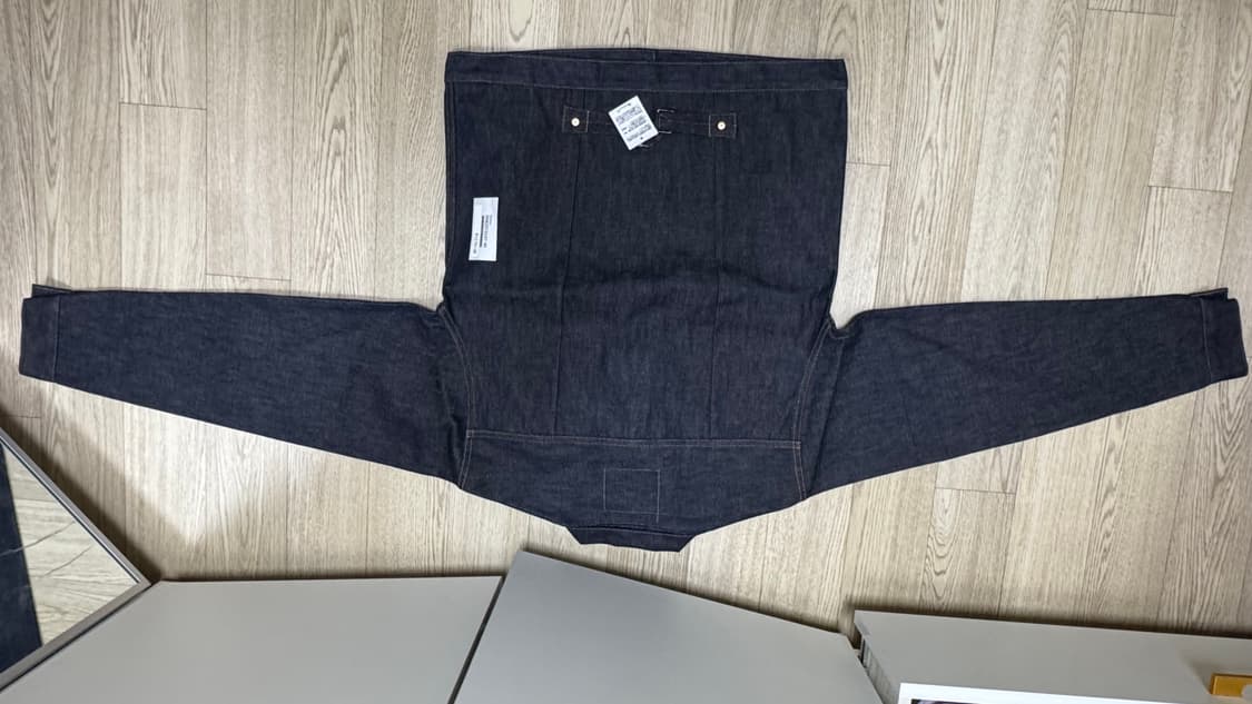 드님 231xx-47 타입1 데님자켓 리지드 40사이즈 새상품 상품이미지4