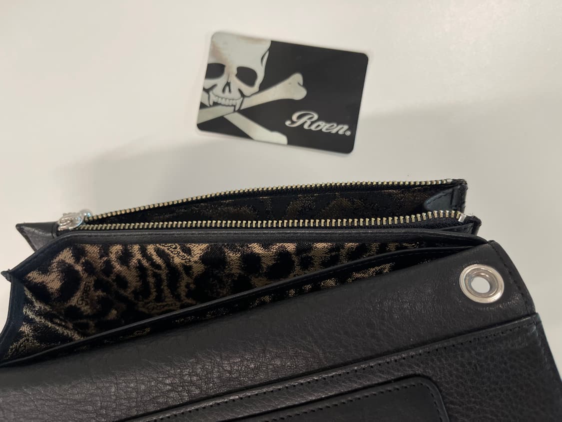 로엔 Roen 카우 레더 장지갑 상품이미지6