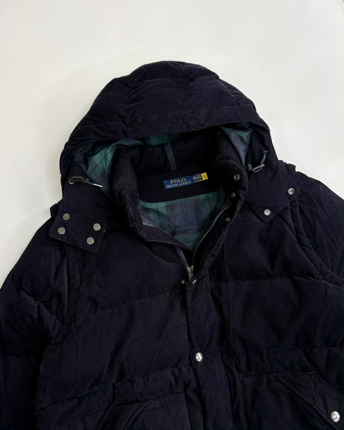 [XXL] 폴로 랄프로렌 신형 큐알 발수 코듀로이 다운 푸퍼 패딩 상품이미지6