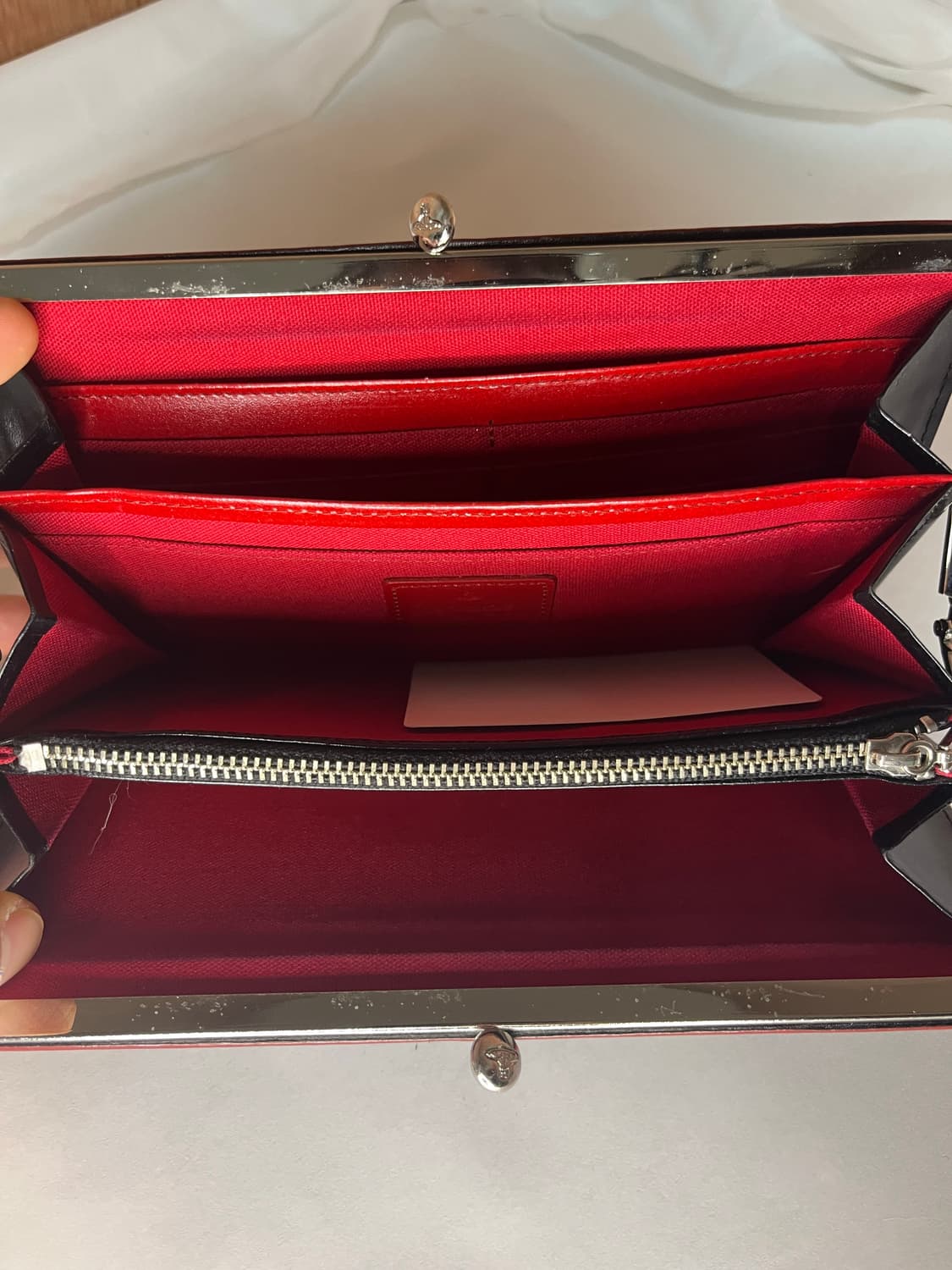 비비안웨스트우드 가죽 롱지갑 상품이미지5