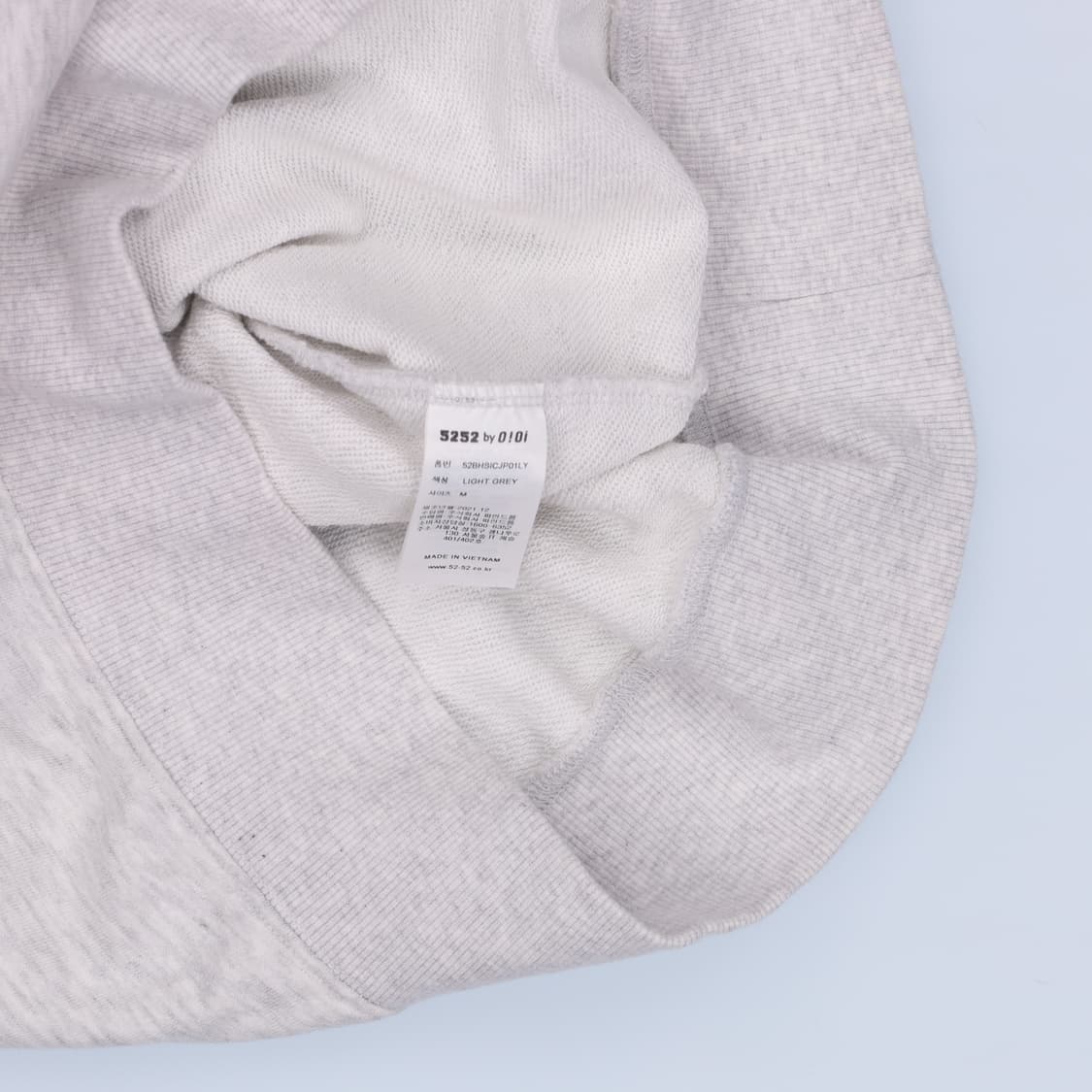 [M] OIOI 멜란지 맨투맨 티셔츠 0119H1 상품이미지7