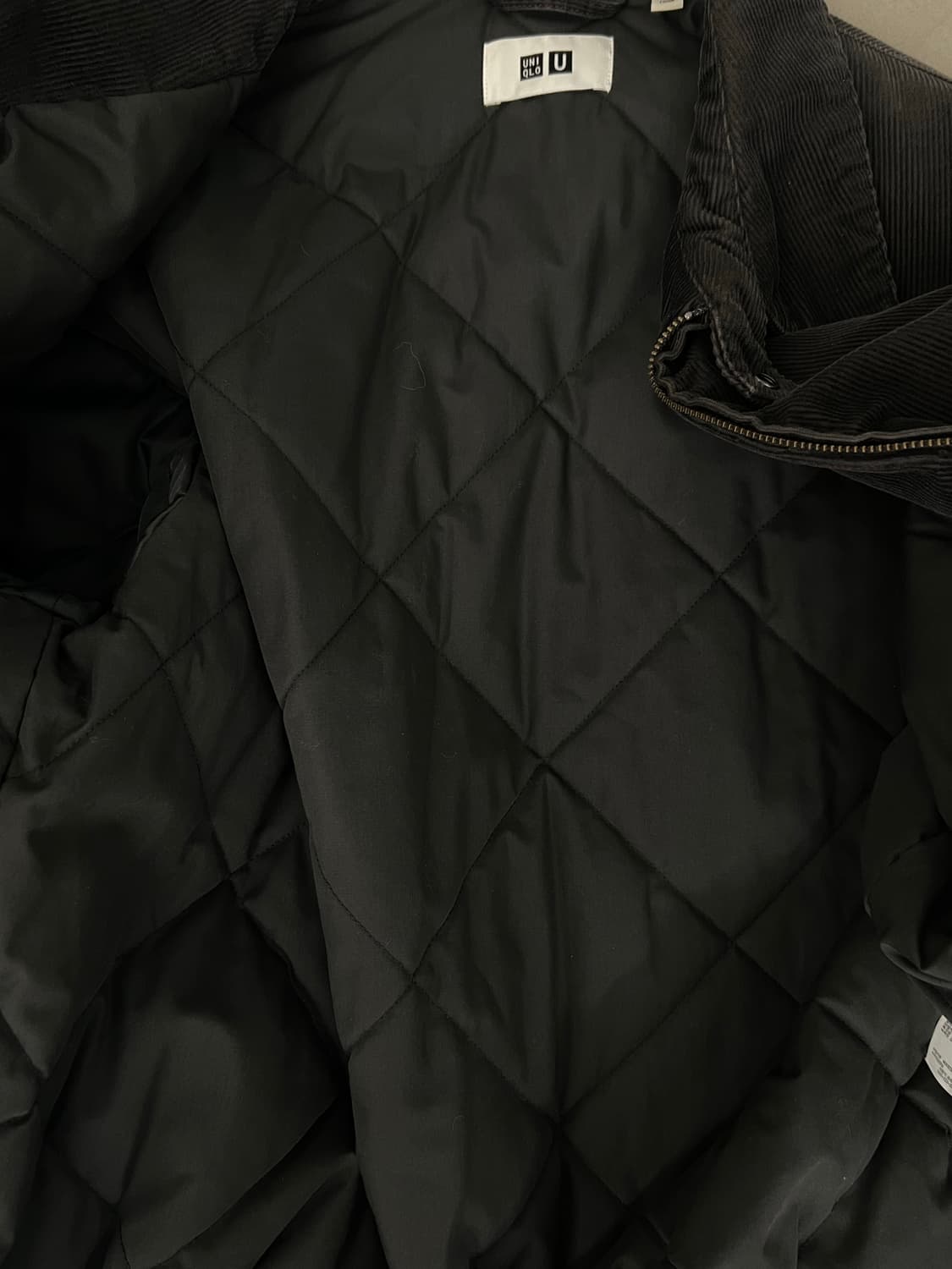 유니클로u 코듀로이 패디드 블루종 상품이미지4