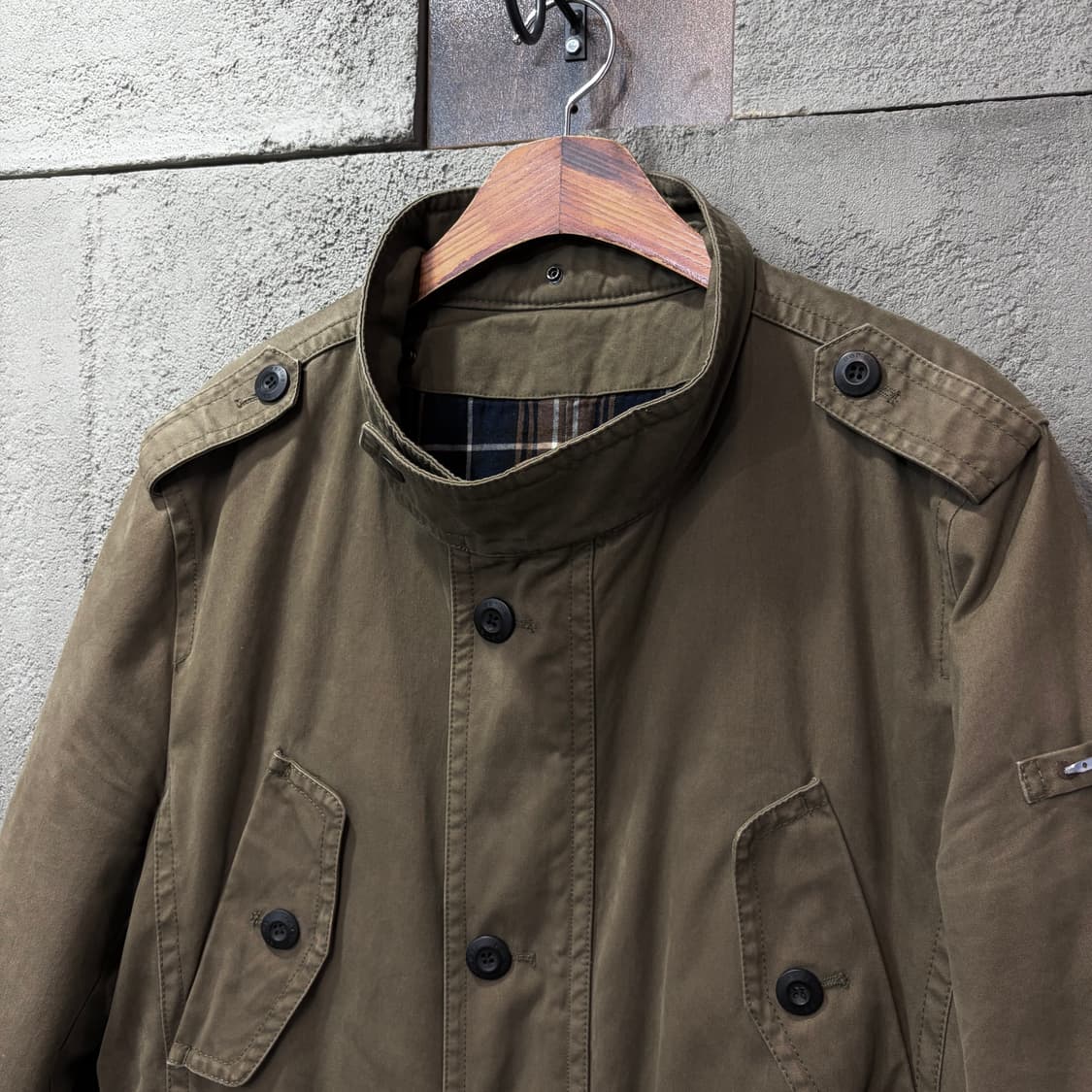 시리즈 밀리터리 필드 코트 (XL) 상품이미지4