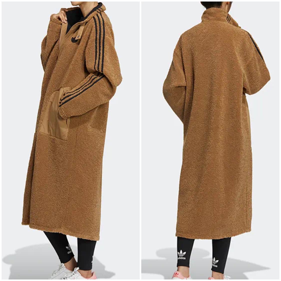 제니 아디다스 롱 쉐르파 아디다스뽀글이 상품이미지4