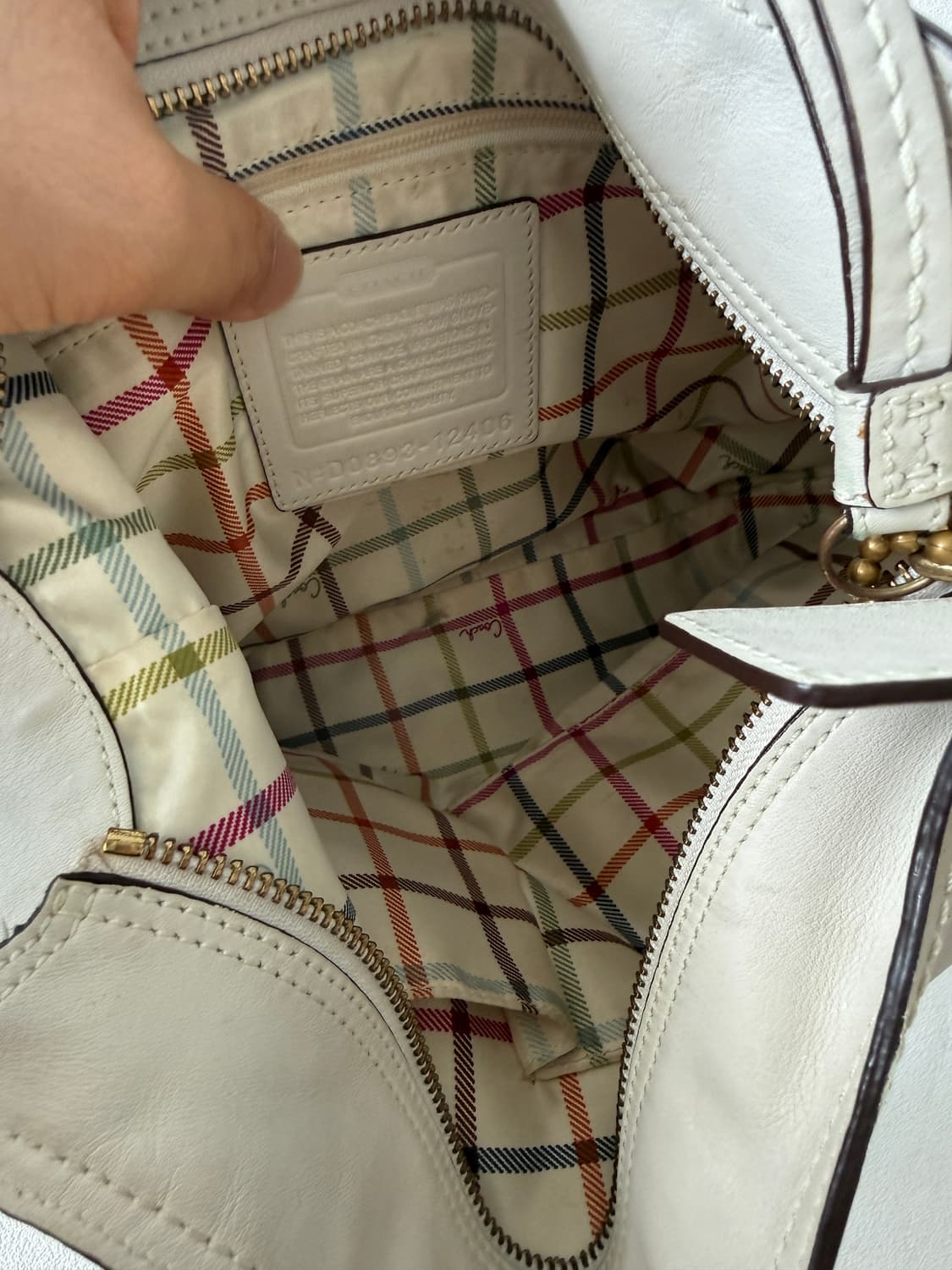 코치(COACH) 레더 숄더백 상품이미지10