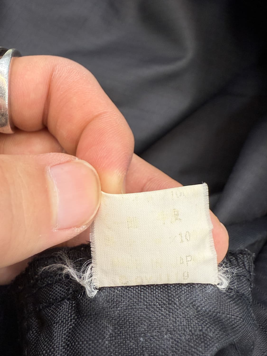 GGG 뿌르 옴므 90s 나일론 레더 자켓 상품이미지8