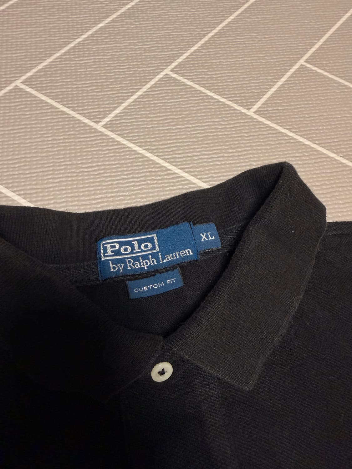 폴로 빅포니 반팔 럭비티 블랙 상품이미지5