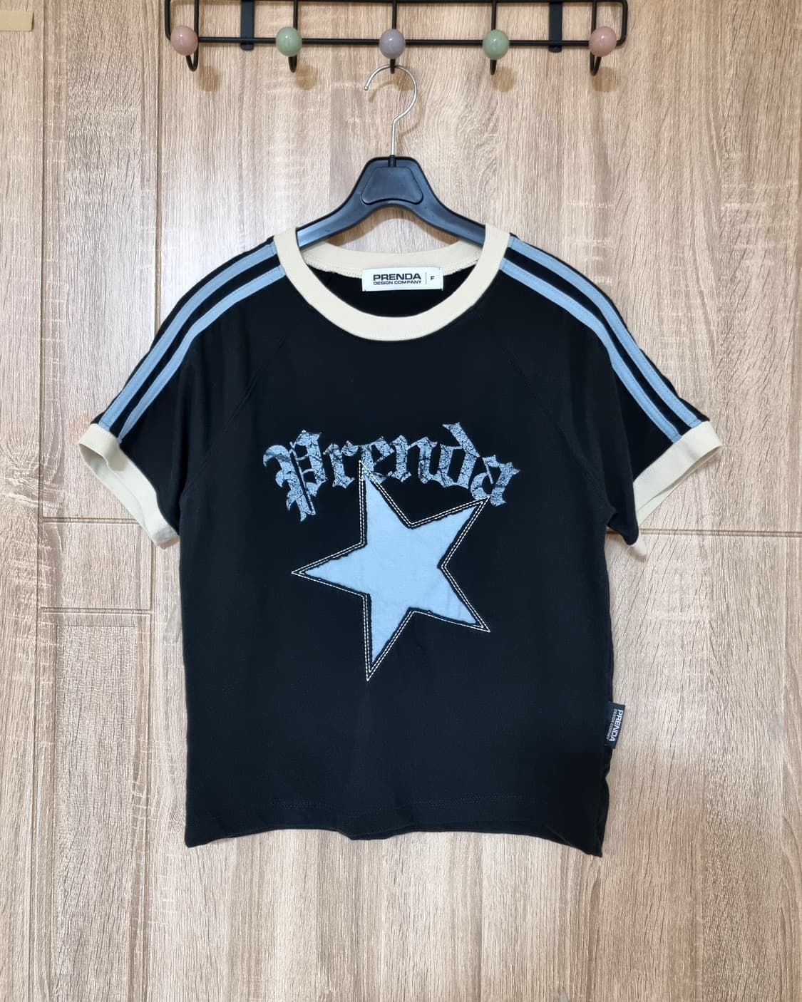 프렌다 링거 반팔티  상품이미지1