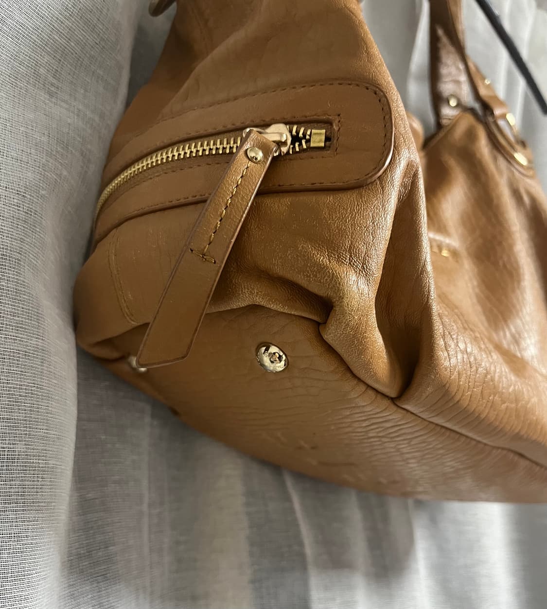 Sisley 시슬리 brown shoulder bag 브라운 숄더백 상품이미지7