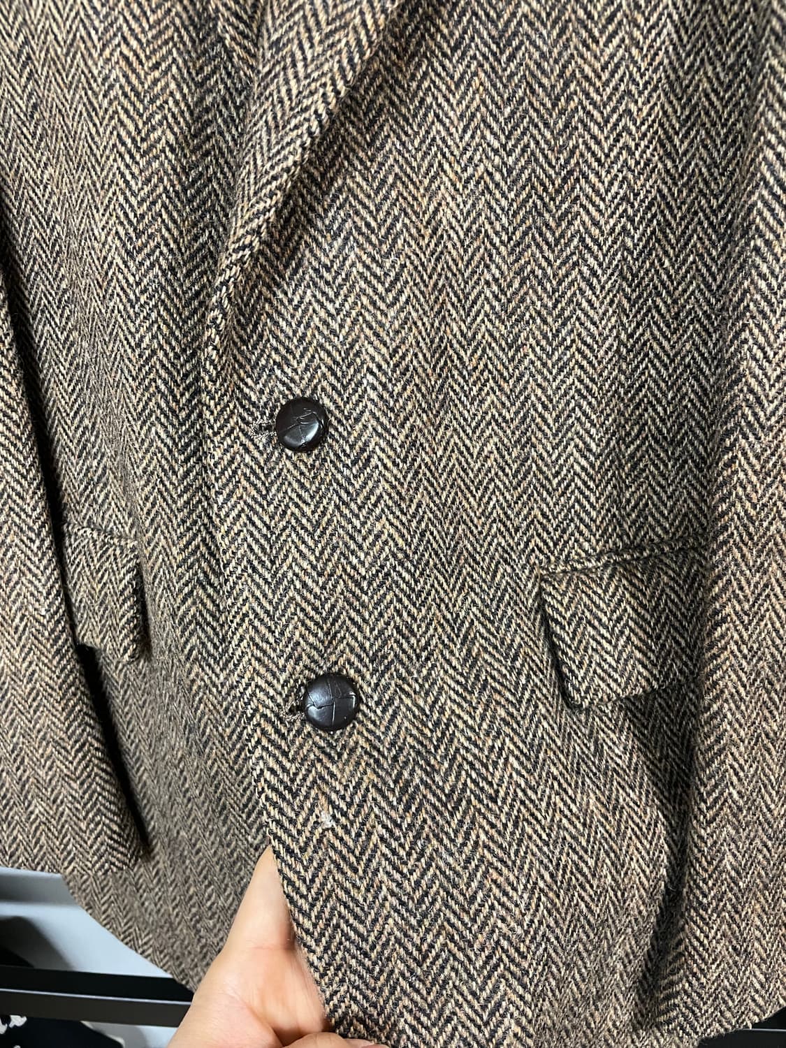 Harris Tweed 울 블레이저, 자켓- L 상품이미지3