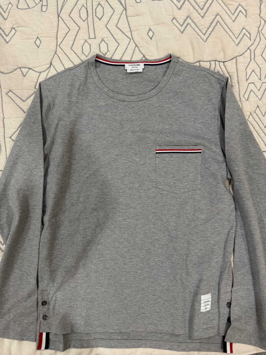 Thom Browne 긴팔 티셔츠 1사이즈 새상품 상품이미지1