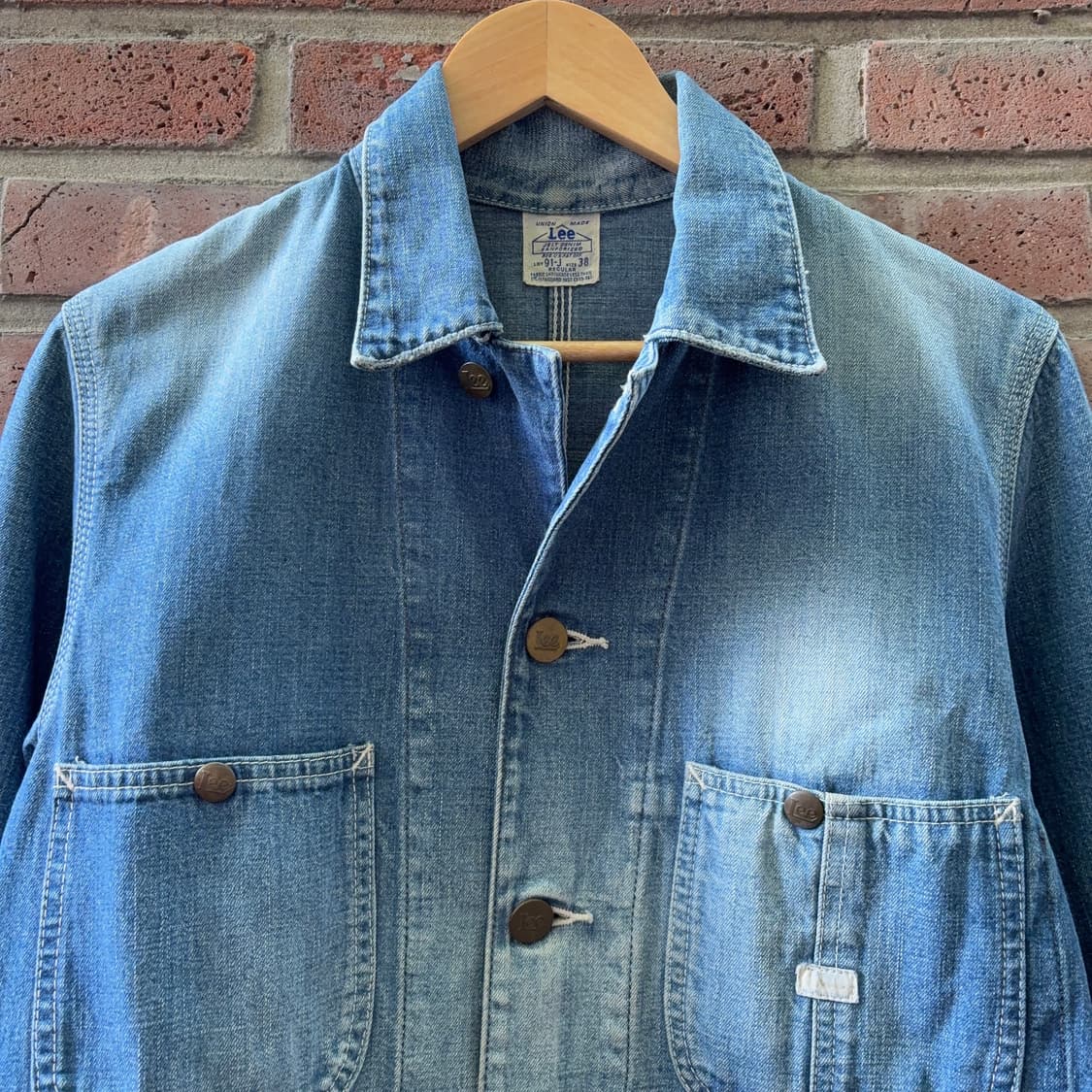 리 Lee 91-J 데님 커버올 자켓 상품이미지3